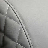 Sakura Standard 801 Massage Chair Grey - close-up of the upholstery and construction details