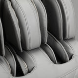 Sakura Standard 801 Massage Chair Grey - close-up of the upholstery and construction details