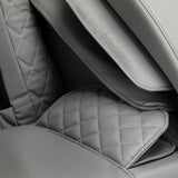 Sakura Standard 801 Massage Chair Grey - close-up of the upholstery and construction details