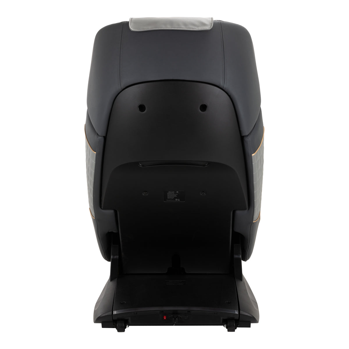 Sakura Standard 801 Massage Chair Grey - close-up of the upholstery and adjustment details