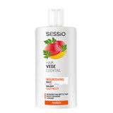 Sessio Hair Vege Cocktail Nourishing Balm Mango - retail hair-care container isolated on a white background