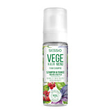 Sessio Vege Hair Menu Foam Shampoo Low Porosity Hair - retail hair-care container isolated on a white background