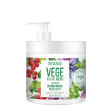 Sessio Vege Hair Menu Moisturising Gel Mask Low Porosity Hair - retail hair-care container isolated on a white background