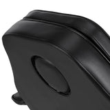 Sillon 210 Hydraulic Pedicure Bed With Rocking Function & Split Footrest Black - displayed in a professional treatment-room setting
