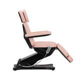 Sillon Classic 3-Motor Electric Beauty Bed Pink - side view