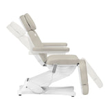 Sillon Classic 3-Motor Electric Beauty Bed Sea Salt - full product view on a white background