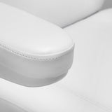 Sillon Classic 3-Motor Electric Beauty Bed White - displayed in a professional treatment-room setting