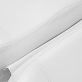 Sillon Classic Heated 3-Motor Electric Beauty Bed White - displayed in a professional treatment-room setting