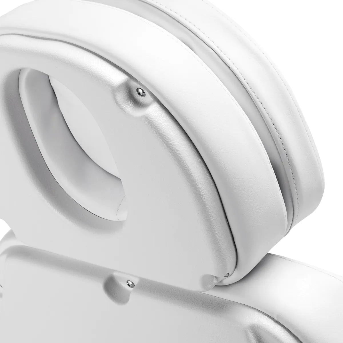 Sillon Classic Heated 3-Motor Electric Beauty Bed White - displayed in a professional treatment-room setting
