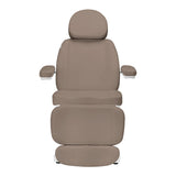 Sillon Classic Modern 3-Motor Electric Beauty Bed Brown - full product view on a white background