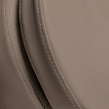 Sillon Classic Modern 3-Motor Electric Beauty Bed Brown - close-up of the upholstery and construction details