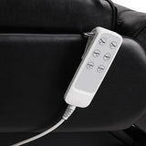 Sillon Lux 273B 3-Motor Electric Beauty Bed Black - close-up of the upholstery and construction details