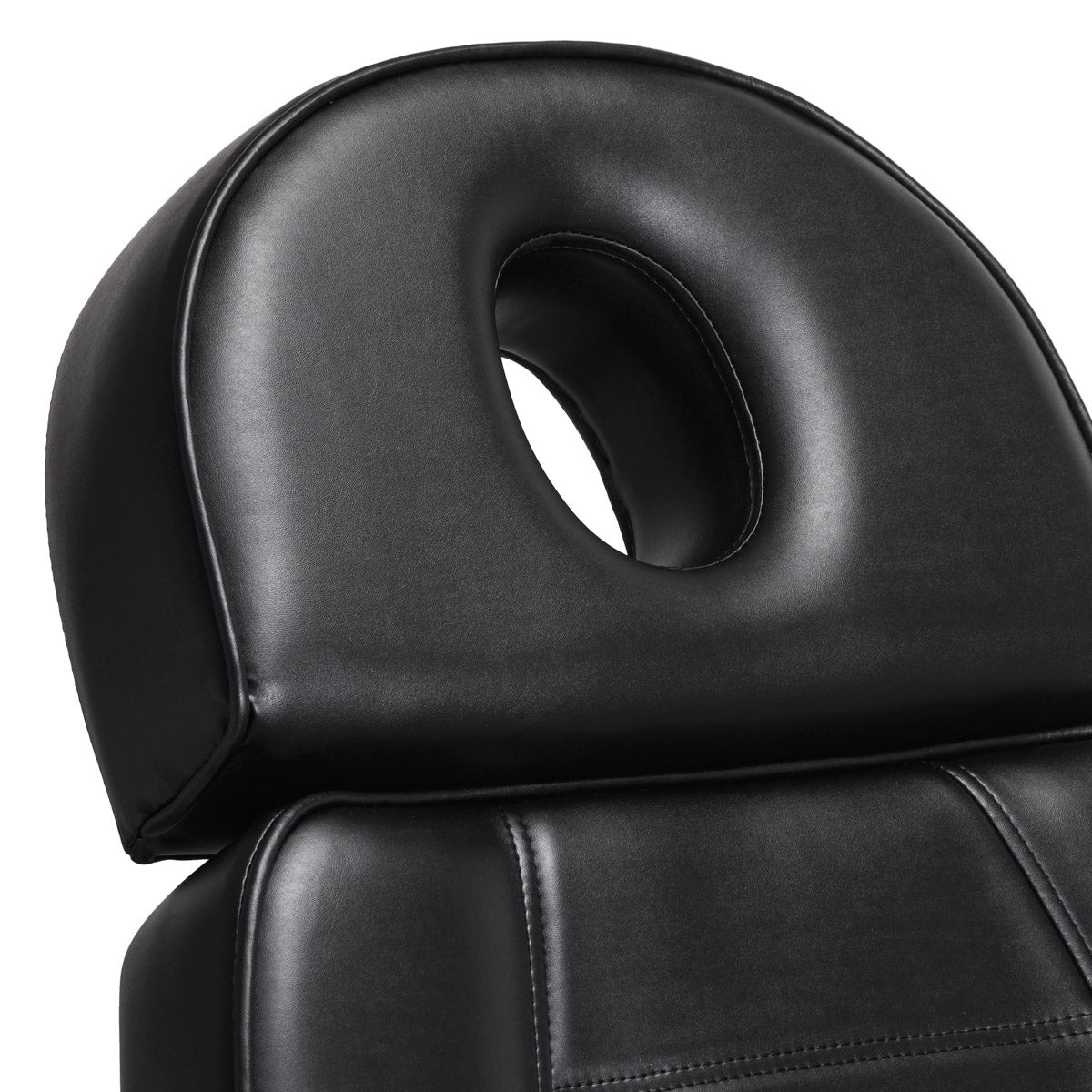 Sillon Lux 273B 3-Motor Electric Beauty Bed Black - displayed in a professional treatment-room setting