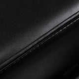 Sillon Lux 273B 3-Motor Electric Beauty Bed Black - close-up of the upholstery and construction details