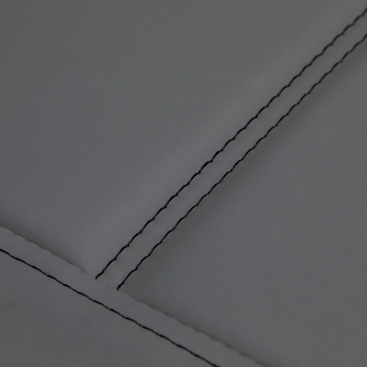 Sillon Lux 273B 3-Motor Electric Beauty Bed Grey - close-up of the upholstery and construction details