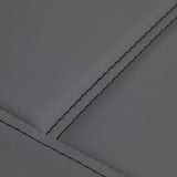 Sillon Lux 273B 3-Motor Electric Beauty Bed Grey - close-up of the upholstery and construction details