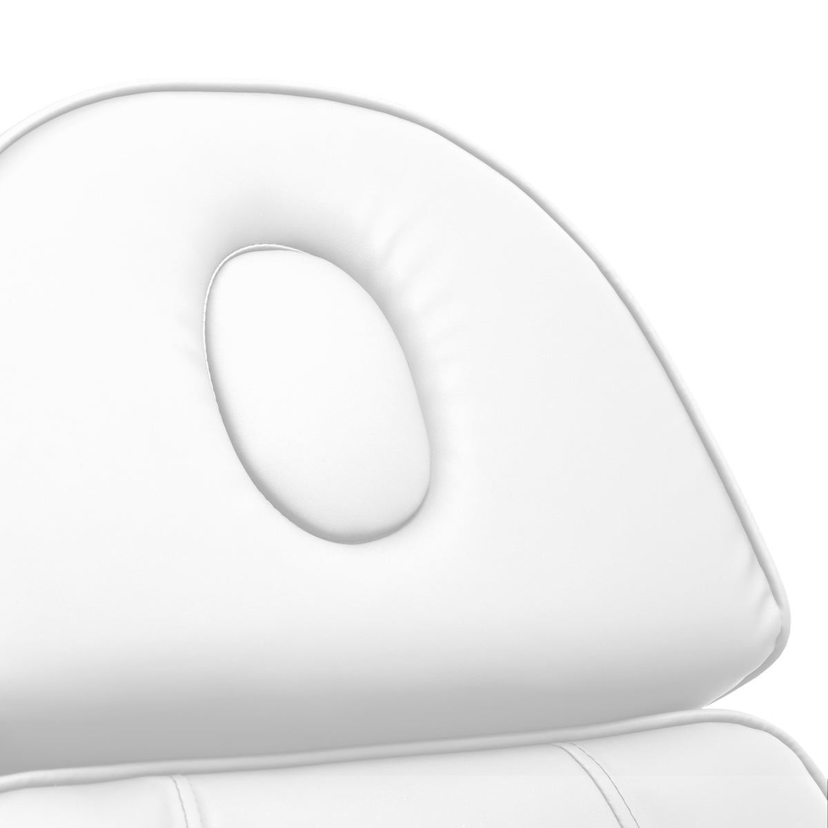 Sillon Lux 273B 3-Motor Electric Beauty Bed White - full product view on a white background