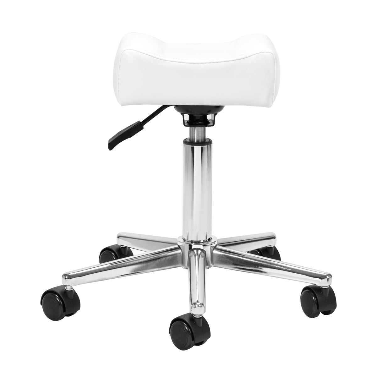 Sillon Mobile Pedicure Footstool White - full product view on a white background