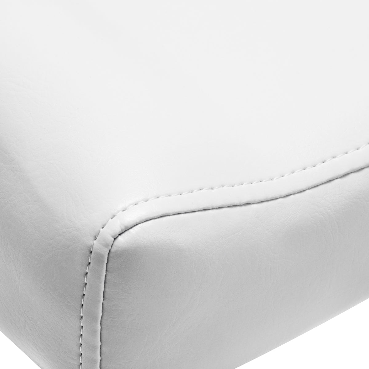 Sillon Mobile Pedicure Footstool White - displayed in a professional treatment-room setting
