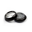 Slowianka 15 Silver Metallic Powder Dust - colour shown on manicured nails
