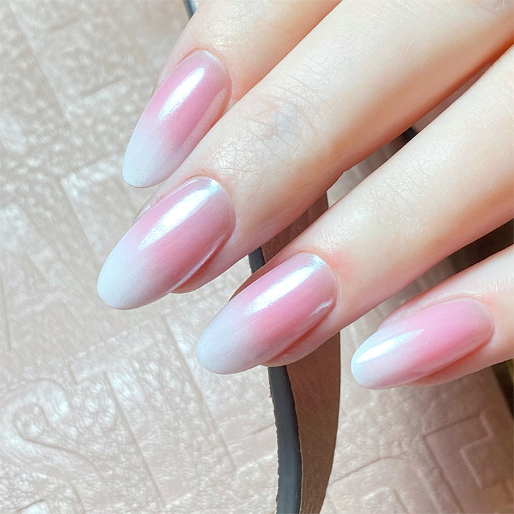 Slowianka Amfa Foil Efekt Powder Dust - colour shown on manicured nails