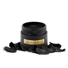 Slowianka Arter Painting Gel Black - colour shown on manicured nails