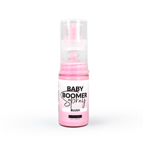 Slowianka Baby Boomer in Spray Blush - product and colour sample arranged on a white background