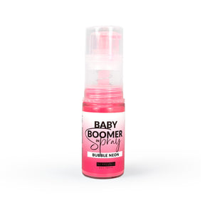 Slowianka Baby Boomer in Spray Bubble Neon - product and colour sample arranged on a white background