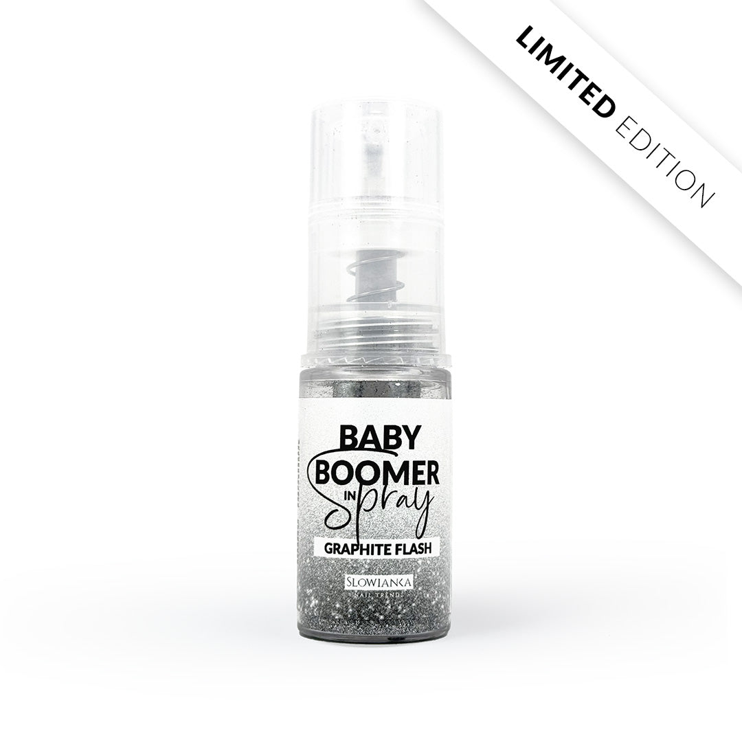 Slowianka Baby Boomer in Spray Graphite Flash - product colour shown on a white background
