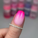 Slowianka Baby Boomer in Spray Orchid Neon - colour shown on manicured nails