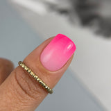 Slowianka Baby Boomer in Spray Pink Neon - colour shown on manicured nails