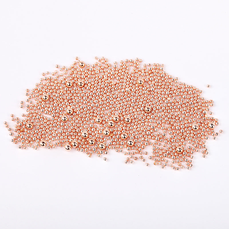 Slowianka Coral Drops Crystals 16 - colour shown on manicured nails