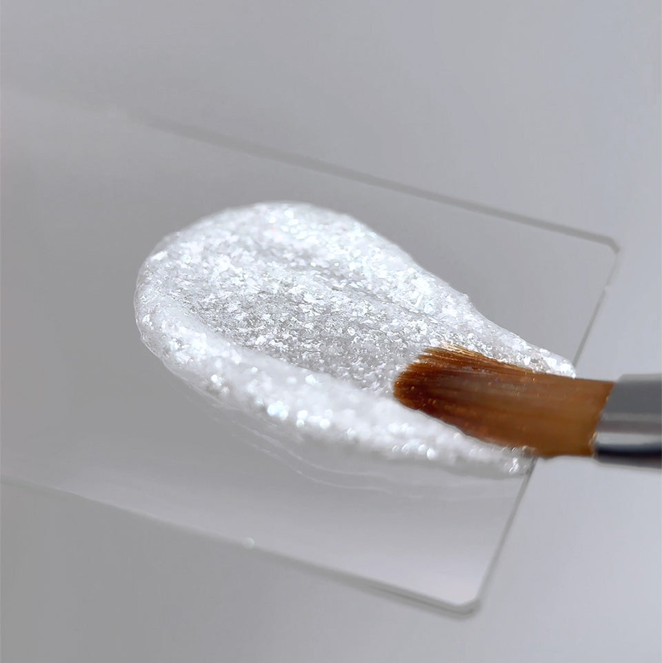 Slowianka Crushed Glass Powder Dust - product colour and packaging on a dark background