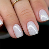 Slowianka Cute Cover Base 452 Twinkle Base - colour shown on manicured nails
