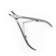 Slowianka Cuticle Nippers C-5 - stainless-steel nippers with the cutting jaws visible on a white background