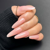 Slowianka Dark Body Cover Builder Gel - Ideal Thixotropic - colour shown on manicured nails