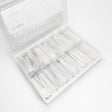 Slowianka Extreme Duo Form Almond Maxi - printed nail extension form displayed on a white background