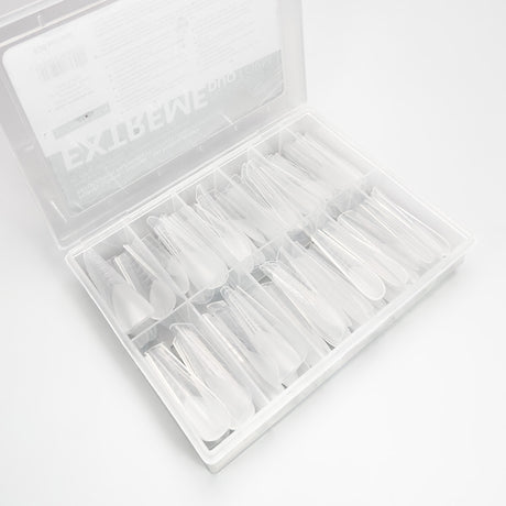 Slowianka Extreme Duo Form Almond Maxi - printed nail extension form displayed on a white background