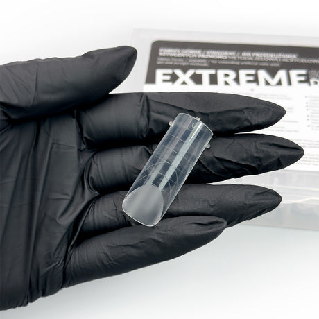 Slowianka Extreme Duo Form Square Maxi - printed nail extension form displayed on a white background