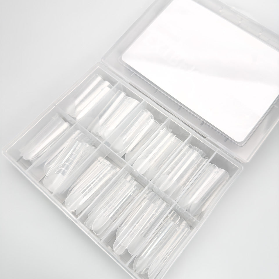 Slowianka Extreme Duo Form Square Maxi - printed nail extension form displayed on a white background