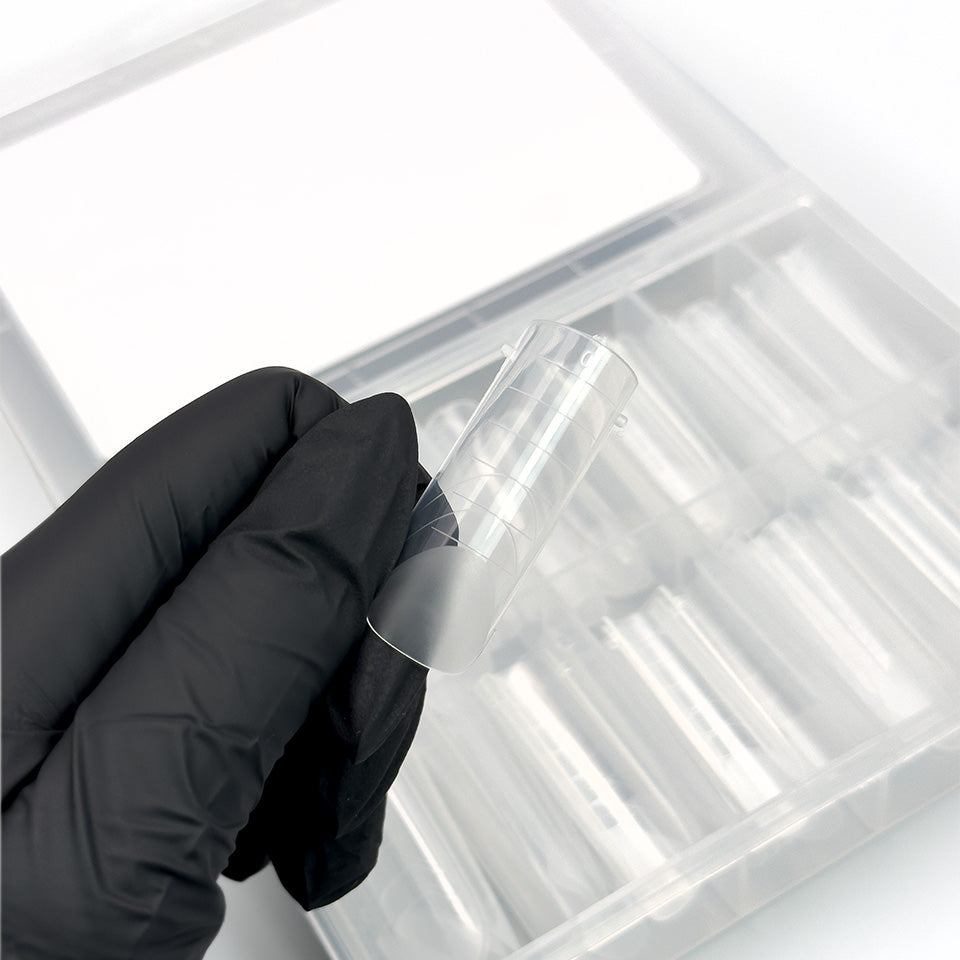 Slowianka Extreme Duo Form Square Maxi - printed nail extension form displayed on a white background