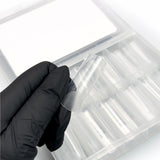 Slowianka Extreme Duo Form Square Maxi - printed nail extension form displayed on a white background