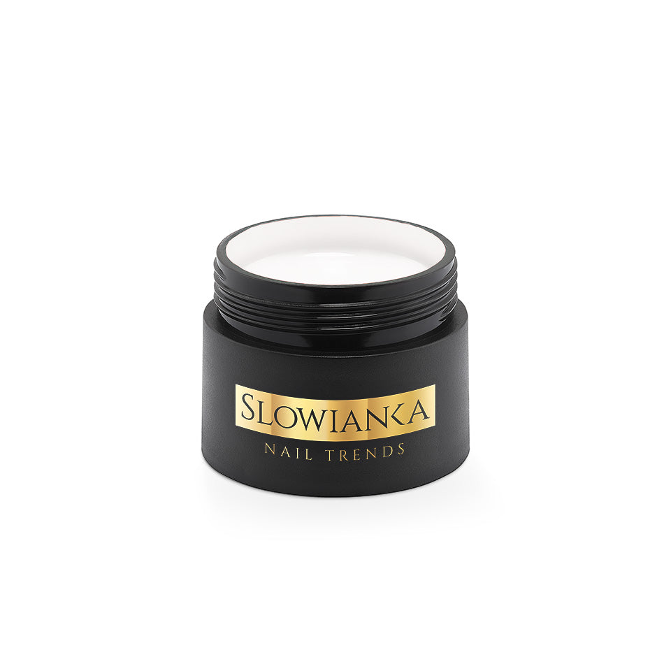 Slowianka French White Art Cover Gel Esthetic Line - product colour shown on a white background