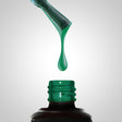 Slowianka Gel Polish 160 Emerald Glass - product colour shown on a white background