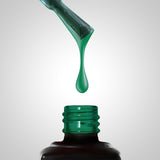 Slowianka Gel Polish 160 Emerald Glass - product colour shown on a white background