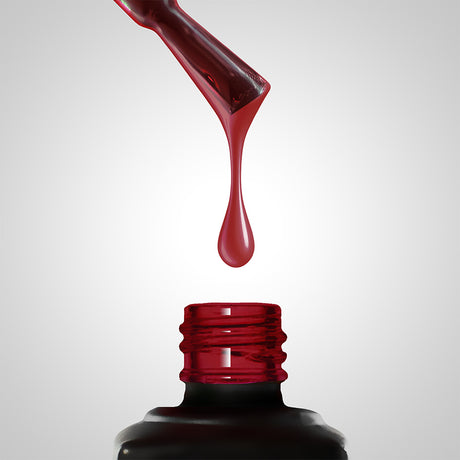 Slowianka Gel Polish 167 Ruby Glass - product colour shown on a white background