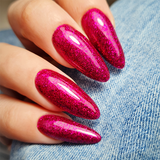 Slowianka Gel Polish 355 Laura - colour shown on manicured nails