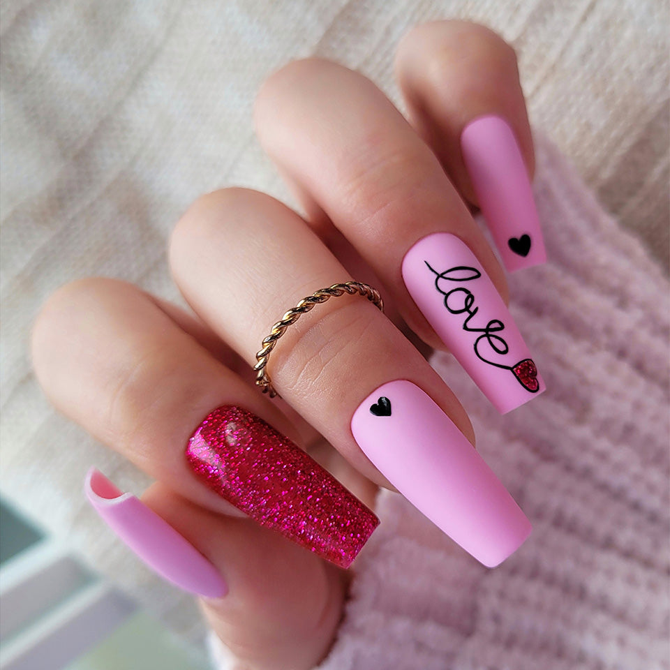 Slowianka Gel Polish 381 Business - colour shown on manicured nails