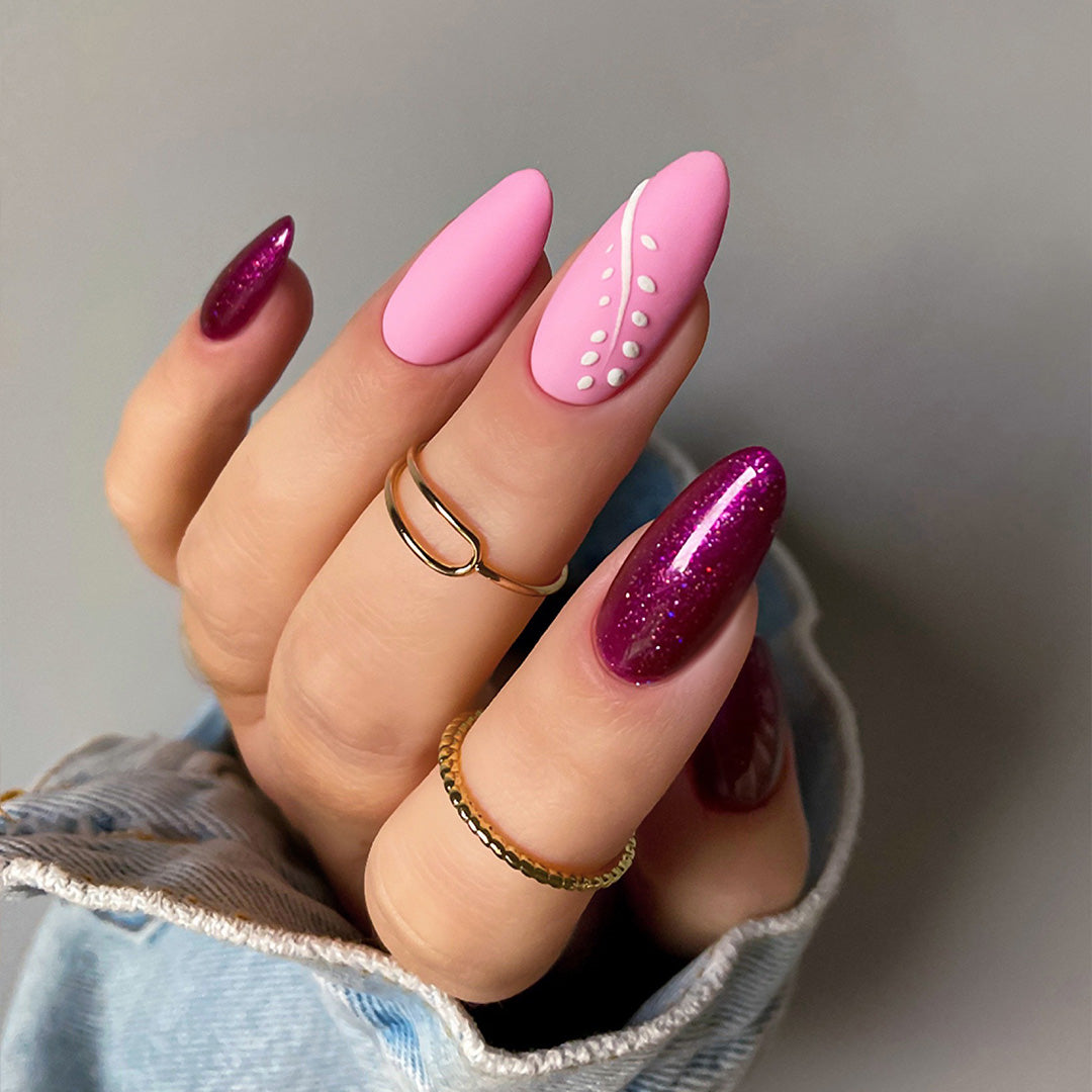 Slowianka Gel Polish 381 Business - colour shown on manicured nails