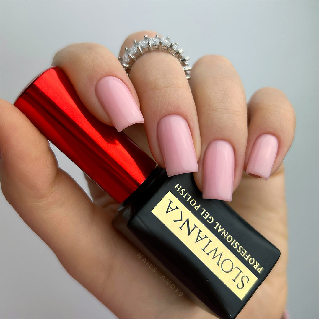Slowianka Gel Polish 392 Nice Girl - colour shown on manicured nails